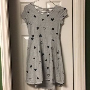 Big Girls, Gray, Hi/Lo, Size 12(M), Dress